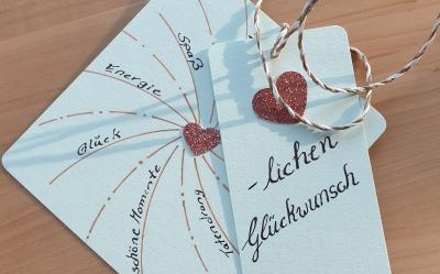 Gelegenheitskarten Portfolio Glückwunsch - Kalligrafie Werkstatt Sauerlach