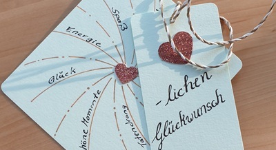Glückwunschkarte / doppelt